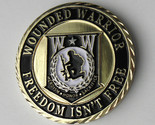 WOUNDED WARRIOR PATRIOTIC SERIES CHALLENGE COIN 1.6&quot; NEW IN CASE - $9.95