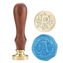 Classic Wooden Letter A Alphabet Letter Initial Wax Classic Sealing Wax ... - £15.79 GBP