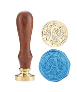 Classic Wooden Letter A Alphabet Letter Initial Wax Classic Sealing Wax ... - £15.68 GBP