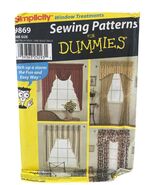 Simplicity 9869 Window Treatments Sewing Pattern One Size - $9.59