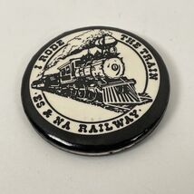 Eureka Springs &amp; North Arkansas Railway Button souvenir Tourist  - $11.36 CAD