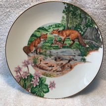 Southern Living Gallery &quot;Red Fox&quot; Collector&#39;s Plate Forest Families 1983 - $22.00