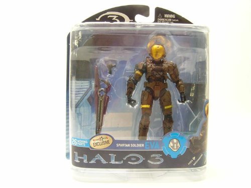 Halo 3 Series 2 Spartan Soldier EVA Brown - $15.83