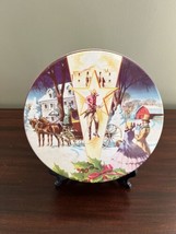 Vintage Fruit Cake Cookie Tin Cowboy Western Christmas Collins Street Ba... - $11.88