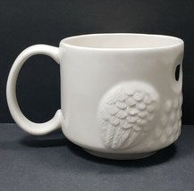 Harry Potter Embossed Owl 10 oz. Beige Ceramic Coffee Mug Cup - £12.01 GBP
