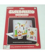 Nintendo Super Mario Bros Removable Gadget Decals Big Stickers NEW Sealed - $405.80 MXN