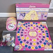 Mattel 1986 We Girls Can Do Anything Board Game Barbie 100% Complete - £14.64 GBP