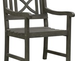 Hand-Scraped Hardwood Renaissance Outdoor Armchair, Model Number Vifah V... - $128.92