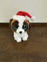 Ty Beanie Boos Christmas Present The Dog Plush Stuffed Animal Toy 6 Inch  - £6.25 GBP