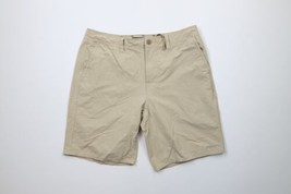 Patagonia Mens Size 36 Spell Out Stretch Wavefarer Walk Shorts Beige Tan 20&quot; - $44.50