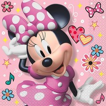 Disney Minnie Mouse Iconic Lunch Napkins 16 Per Package Birthday Party - $4.25