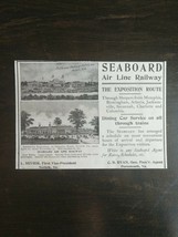 Vintage 1907 Seaboard Air Line Railway The Exposition Route Original Ad - £5.22 GBP