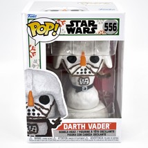 Funko Pop! Star Wars Snowman Darth Vader Bobble-Head Holiday Figure #556 - £10.24 GBP