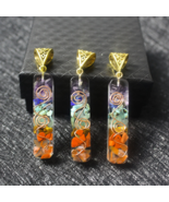 Gravel Seven Chakra Spirit Pendant - Default-3pc - $16.00