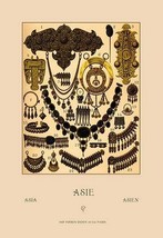 Asian Jewelry by Auguste Racinet - Art Print - $21.99+