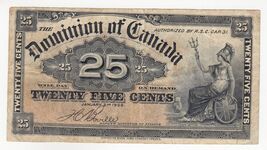 Canada, 25 Centesimi, 1900, Dominio Del Canada, P9B, XF - $49.65