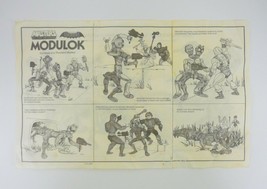 MOTU Modulok Instructions Vintage He-Man Action Figure Booklet Evil Horde 1985 - £10.09 GBP