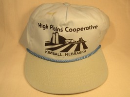 Vintage Hat Men&#39;s Cap High Plains Cooperative Kimball, Nebraska [Z46c] - £9.85 GBP