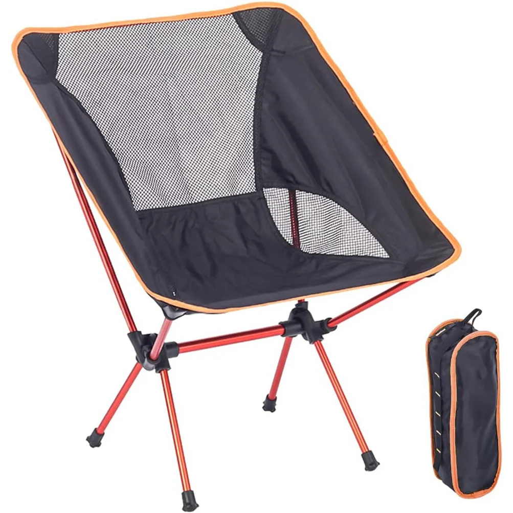 Portable Camping Chair Lightweight Foldable Outdoor Chair Superhard High Load - £33.23 GBP