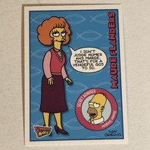 The Simpsons Trading Card 2001 Inkworks #14 Maude Flanders - £1.55 GBP