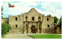 The Alamo San Antonio Texas Street View Postcard Unposted - £3.90 GBP