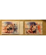Canada Stamp 1997 Canada Russia Hockey Series of the Century  Scott 1659-60 - €1,56 EUR