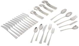 Gorham Biscayne 65 PC Flatware Set Service For 12 Stainless 18/10 Hammered NEW - £215.82 GBP