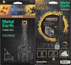 Lord of The Rings Movies Barad-Dur Tower Metal Earth ICONX 3D Steel Mode... - $36.76
