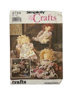 Simplicity Crafts Doll Sewing Pattern 9798 - $9.28 CAD