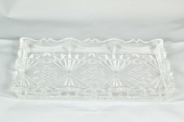 Shannon Crystal Rectangular Tray Freedom Collection 24% Lead Crystal 11.5&quot; - £27.72 GBP