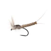 6PCS  Fly Fishing Bait Single  Barbed Hooks Copper Bead Head Nymph Flies Trout L - £54.84 GBP