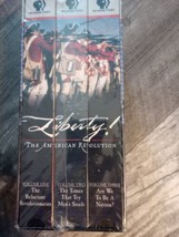 Liberty!  The American Revolution 3 Volume VHS Box Set Ñew In Original Packaging - £14.94 GBP