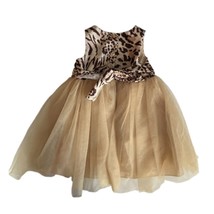 Marmellata Leopard Tulle Dress Size 12 Months - £15.56 GBP
