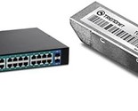 TRENDnet 26-Port Gigabit PoE+ Switch, 24 x 30W PoE+ Ports, 2 Gigabit SFP... - $754.99