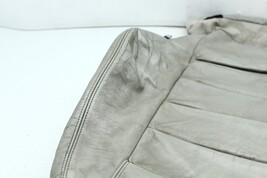 2000 AUDI A4 B5 FRONT DRIVER LEFT UPPER SEAT COVER OEM LEATHER GRAY H1494 image 14