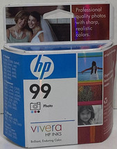 NEW Genuine HP #99 Photo Ink Cartridge C9369WN Jan 2009 - $8.60