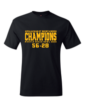 Appalachian State Mountaineers 2020 Myrtle Beach Bowl Champions T-Shirt - £15.79 GBP