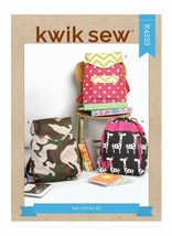 Kwik Sew Sewing Pattern 4333 Backpacks - $8.99