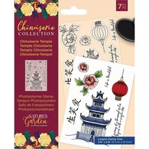 Crafter&#39;s Companion Stamps Chinoiserie Temple - £14.45 GBP