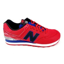 New Balance 574 Classics Summer Waves Red Blue White Mens Sneakers ML574SID - £62.65 GBP
