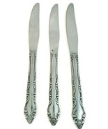Carlyle Cay 1 Dinner Knives 9&quot; Set of 3 Vintage Hong Kong Stainless - $188.28 MXN