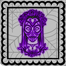 Skull 30b-Cinco de Mayo-Jewelry Tag-Clipart-Gift Tag-Holiday-Digital Clipart-Hal - £1.00 GBP