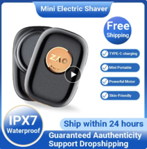 Portable Mini Electric Shaver Rechargeable Beard Razor Waterproof Zao Se... - £18.42 GBP