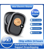 Portable Mini Electric Shaver Rechargeable Beard Razor Waterproof Zao Se... - £18.31 GBP