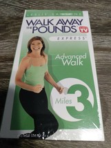 Walk Away The Pounds Express Advanced Walk 3 Miles VHS Leslie Sansone - £7.90 GBP