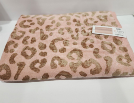 CARO Home Pink Gold Leopard Print Pool Beach Bath Towel 36&quot;x68&quot; NEW! - $39.99