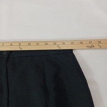 Vintage Michele Petite Women's Black Rear Zipper & Slit Pull-On Skirt Waist 30" image 4