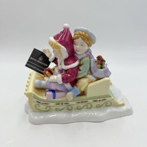 Royal Doulton Childhood Memories Figurine Winter Fun Porcelain England 2... - $67.50