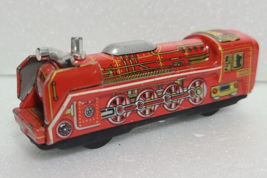 ICHIKO Tin Toy Locomotive Japan AntiqueD5101 Old Rare Retro - $61.36