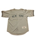 Majestic New York Yankees CC Sabathia #52 Road Gray MLB Jersey Men&#39;s 50 - $41.14 CAD